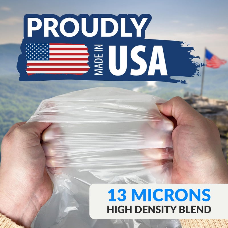 Reli. 40 to 45 Gallon Trash Bags Heavy Duty | 250 Trash Bags | Super Sizeable, Clear, Garbage for Serious Cleanup - Image 5