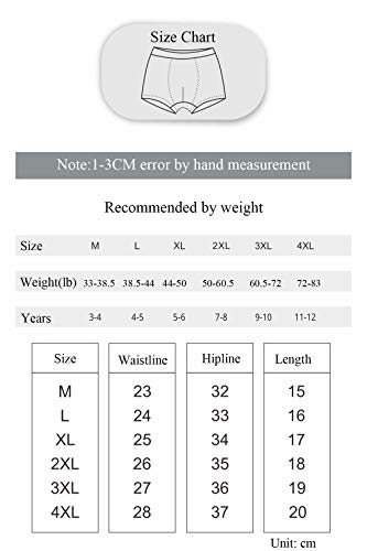 Core Pretty Toddler Boxer Briefs Cotton Boys Underwear Kids Underpants Size 3-12Years (Pack of 5) (US, Age, 7 Years, 8 Years, Animalface) - Image 3