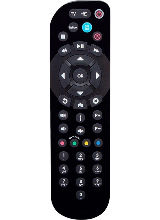 Satellite Remote Control with Select Watch Button