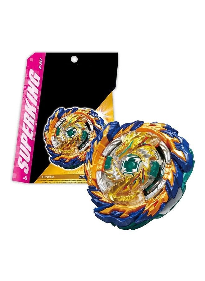 TAKARA TOMY Takara Tomy Beyblade Burst B-167 Booster Mirage Fafnir 6x6x4cm Stamina-Type Top for 6+ Year Olds Multicolour Ideal for Battling & Anime/Cartoon Fans  - Image 1
