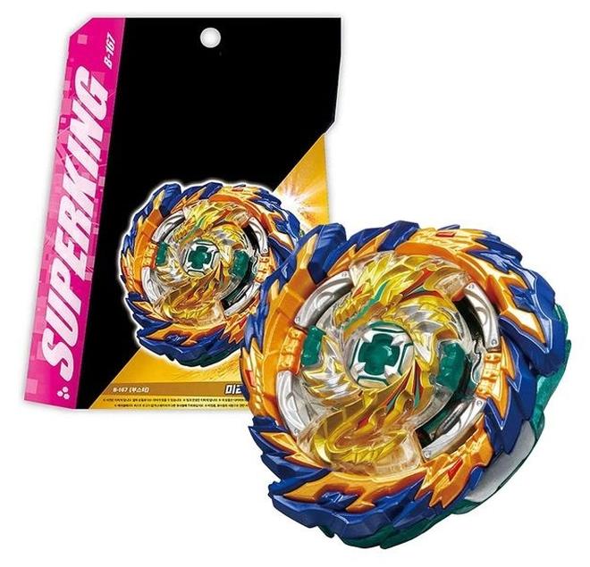 Takara Tomy Beyblade Burst B-167 Booster Mirage Fafnir 6x6x4cm Stamina-Type Top for 6+ Year Olds Multicolour Ideal for Battling & Anime/Cartoon Fans - Image 1