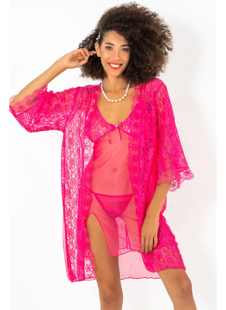 Miorre Phevos 3-piece Nightgown and Dressing Gown