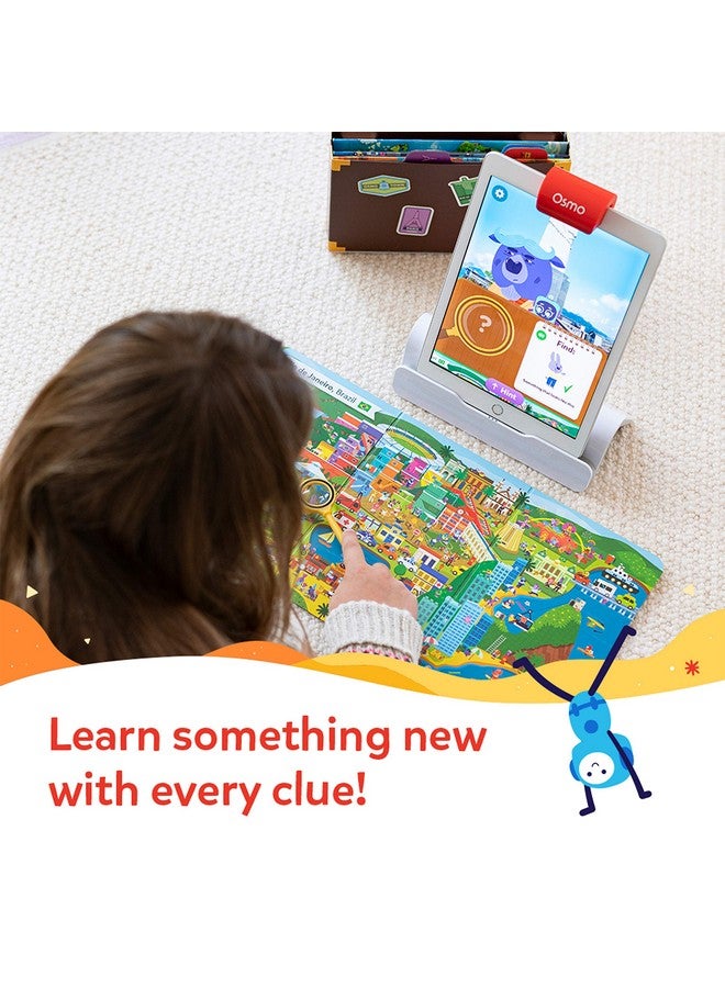 أوسمو - وكالة المباحث - للأعمار من 5 إلى 12 عامًا - حل الألغاز العالمية - ألعاب تعليمية تعليمية - لعبة الجذعية - هدايا للأطفال - للأعمار من 5 إلى 12 عامًا - لأجهزة iPad أو iPhone أو Fire Tablet (قاعدة Osmo مطلوبة) - Image 3