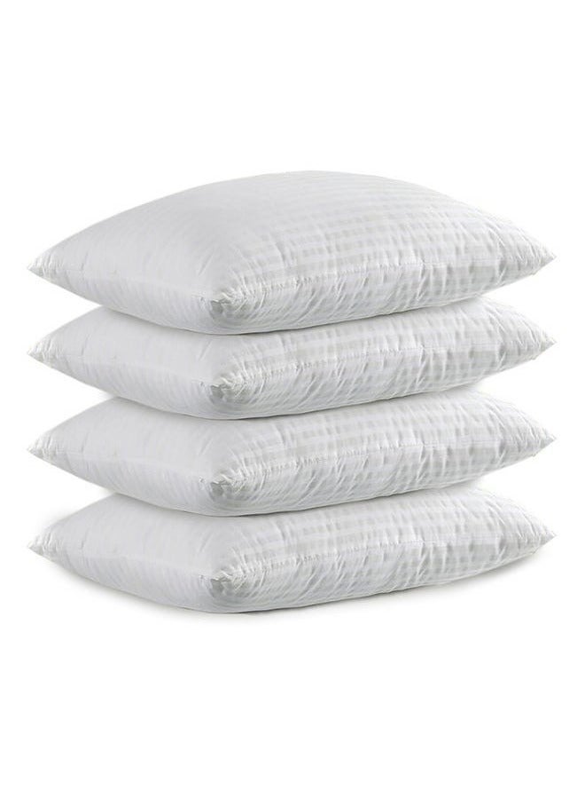 Pillow, Comfortable Hotel Pillow for Sleeping with Microfiber Filling, 4 Pieces, 75x50 cm  - Image 3