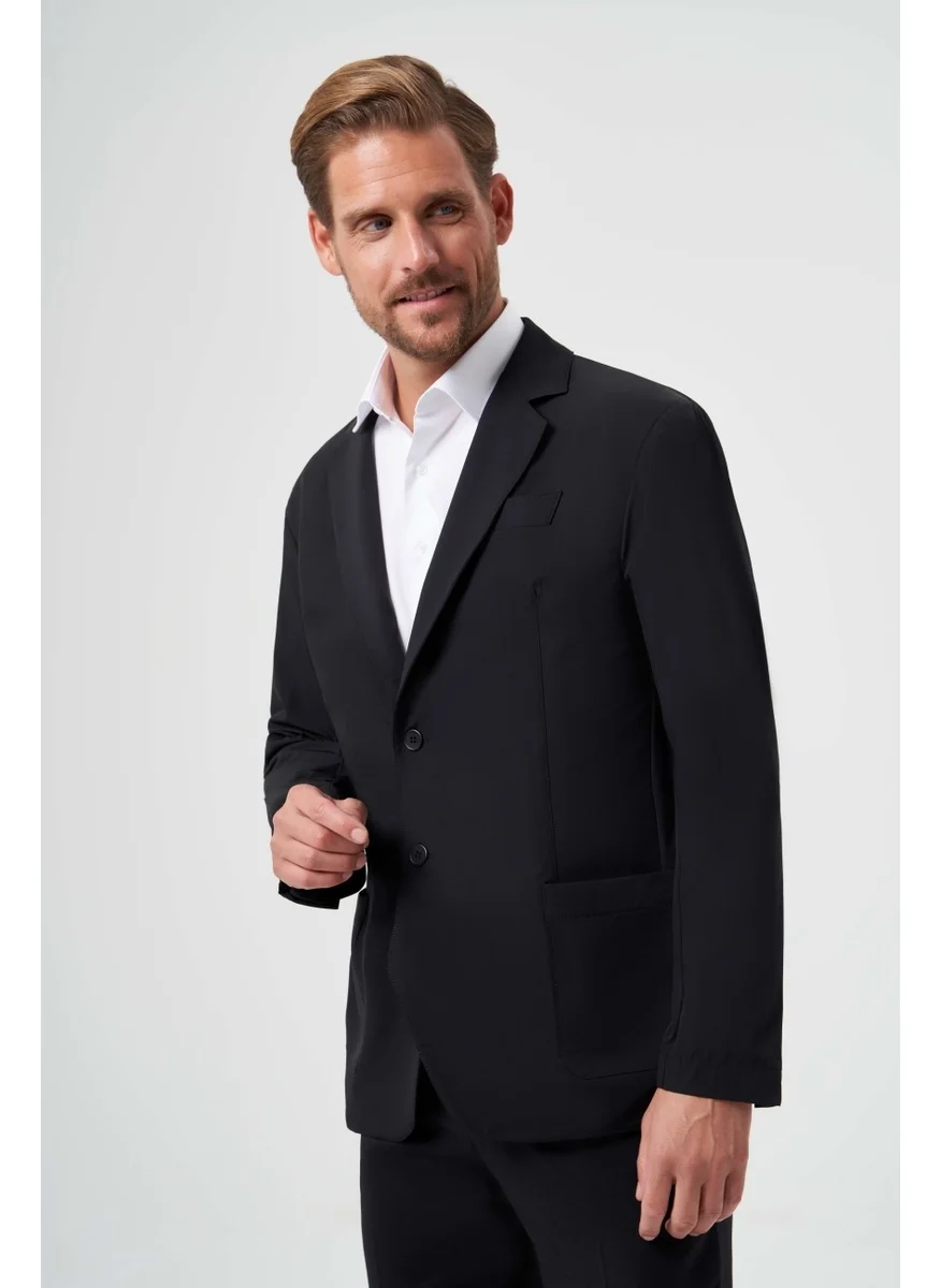 Bisse Men's Jacket Black CK23Y23102_D99