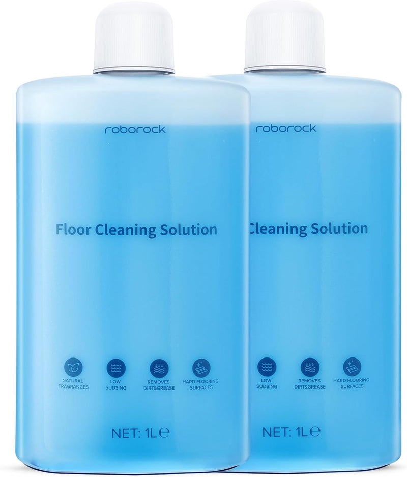 روبو روك منظف الارضيات المركز الاصلي متعدد الاسطح من روبوروك، 1000 مل، عبوة من قطعتين - Image 1