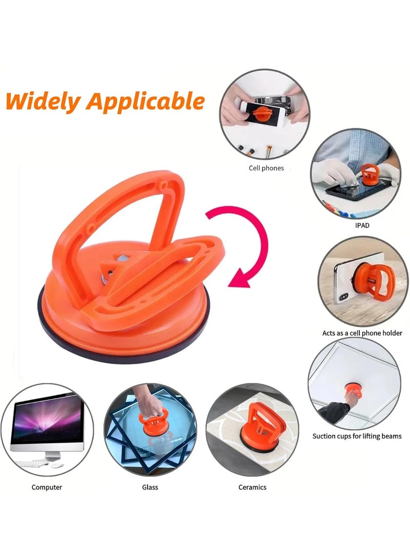 2-Pack Car Dent Puller Kit - Powerful Suction Cup Dent Remover, Versatile Paintless Dent Repair Tool for Car Body, Glass, Tiles, and Mirrors - Easy-to-Use Handle Lifter for Efficient Dent Removal - Image 4