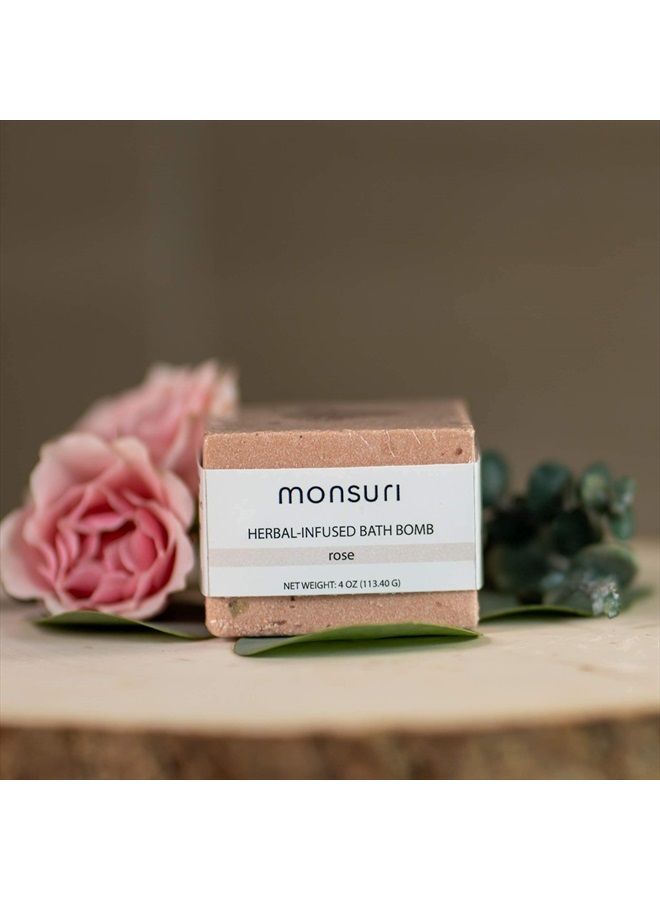 Monsuri Self Care Gift Basket for Mom: New Mommy Care Package Pampering Gift Set with Bath Accessories and Natural Skincare Products. Our Spa Day Kit for Women is the ideal Birthday Gift Basket for her. - Image 5