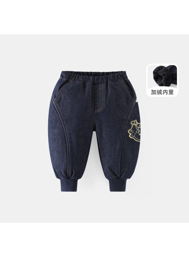 Baby Soft Denim Pants Spring/autumn Style Boys' Casual Pants Girls' - Image 4
