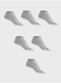 SKECHERS 6 Pack Terry No Show  Socks  - Image 1