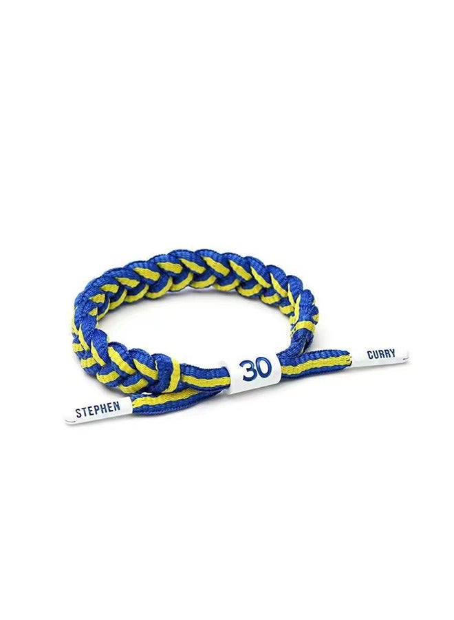 Generic 2-piece basketball training suit, blue jersey, sports bracelet accessories - Image 3