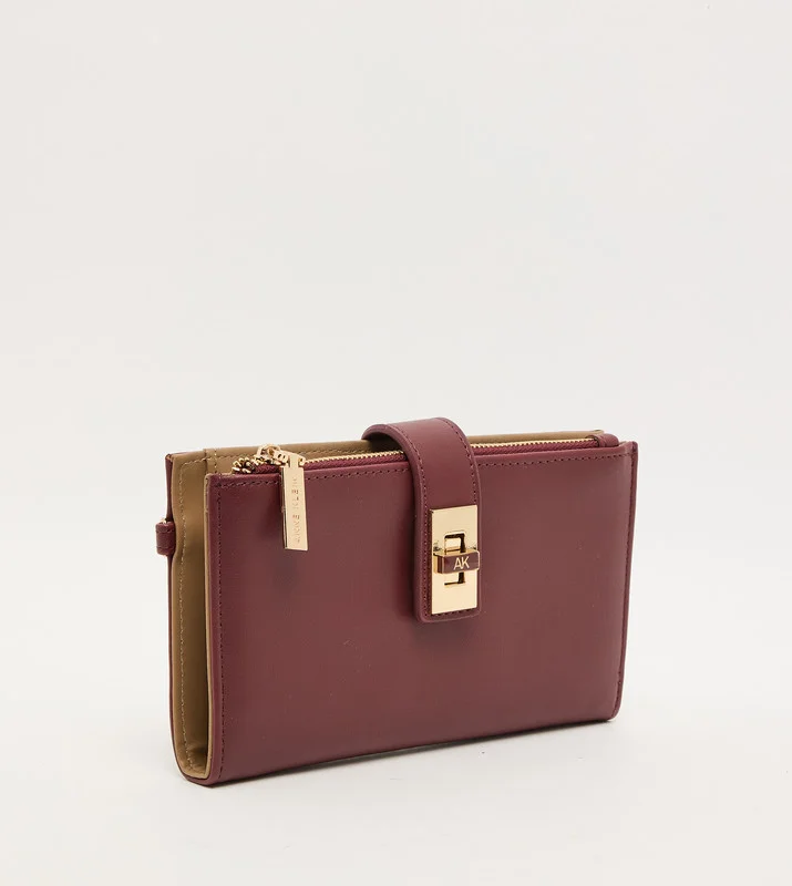 ان كلاين Akg5092 Maroon Women's Wristlet