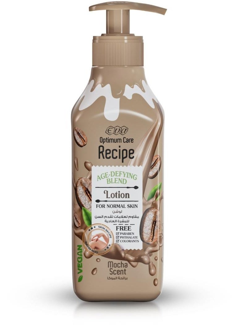 Eva Age Defying Blend Lotion For Normal Skin Mocha Scent 370 Ml 