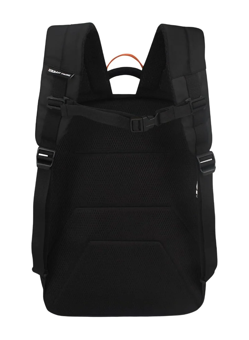 إربان ترايب Urban Tribe Atlas 24L Laptop Backpack for men and women | Fits upto 15.6 inch Laptop | 3 compartments | Office, Business, Casual Use, Black, S, Casual