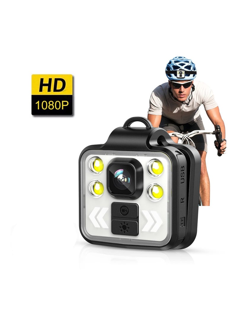 AROAQ Mini Body Camera Portable Wearable Camera with Adjustable LED and Night Vision 1080P HD Video Record Waterproof - Image 1