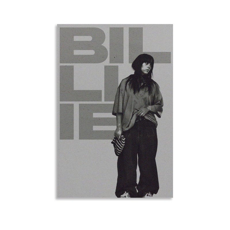 HOME TROVE  Billie Poster Eilish Music Vintage Music Posters for Room Aesthetic Canvas Wall Art Bedroom Decor12x18inch(30x45cm) - Image 5