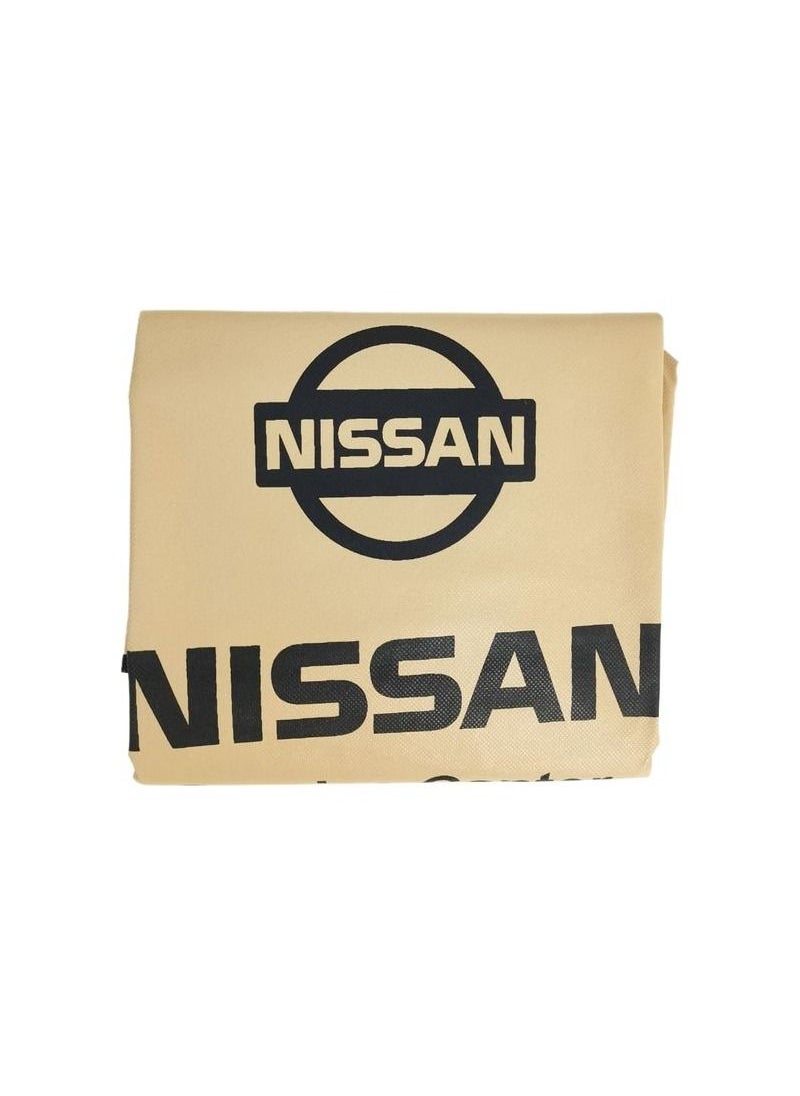 Nissan NISSAN Car Seat Dust Dirt Protection Cover, Extra Protection For Your Seat 2 Pcs Set, Car Seat Cover, Beige  - Image 4