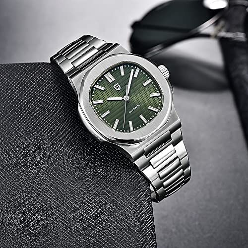 LACZ DENTON Pagani Design PD1728 Mens Automatic Watches Full Stainless Steel Waterproof 100M Watches for Men Men Mechanical Wristwatches - Image 4
