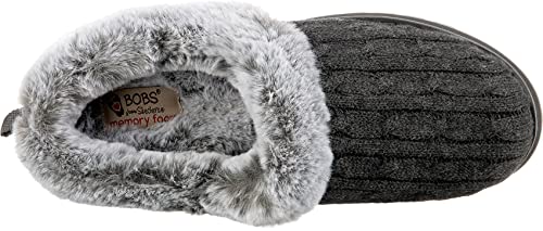 Skechers BOBS Women's Keepsakes - Ice Angel Slipper, Charcoal, 10 M US - Image 5