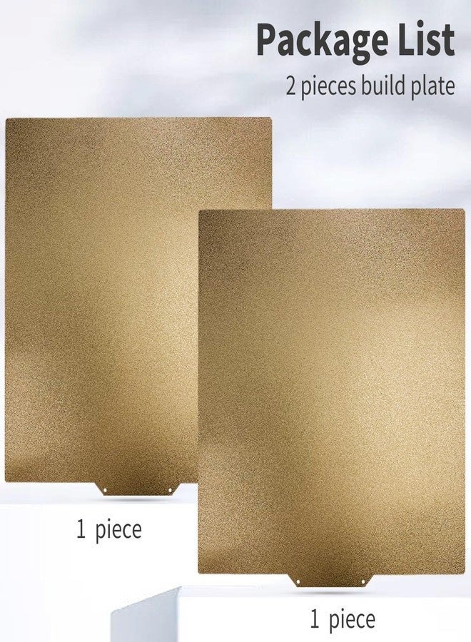 طقم مطوّر من قطعتين، مقاس 230×230 مم، لوحة بناء PEI مزدوجة الجوانب، ذات سطح محكم، مصنوعة من فولاذ زنبركي مرن، مناسبة لطابعات Anycubic Kobra 2 Neo وArtillery Genius ثلاثية الأبعاد. - Image 2
