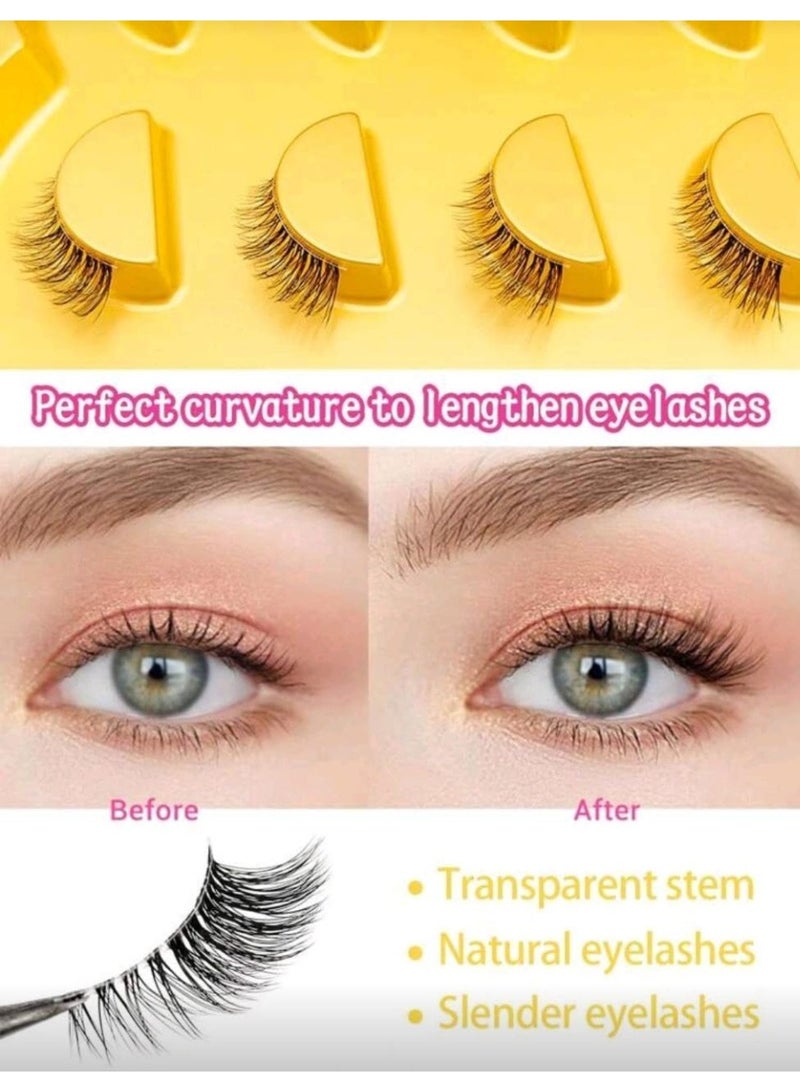 SHEIN 5Pairs lashes Of Natural Half Eye False Eyelashes - Image 2