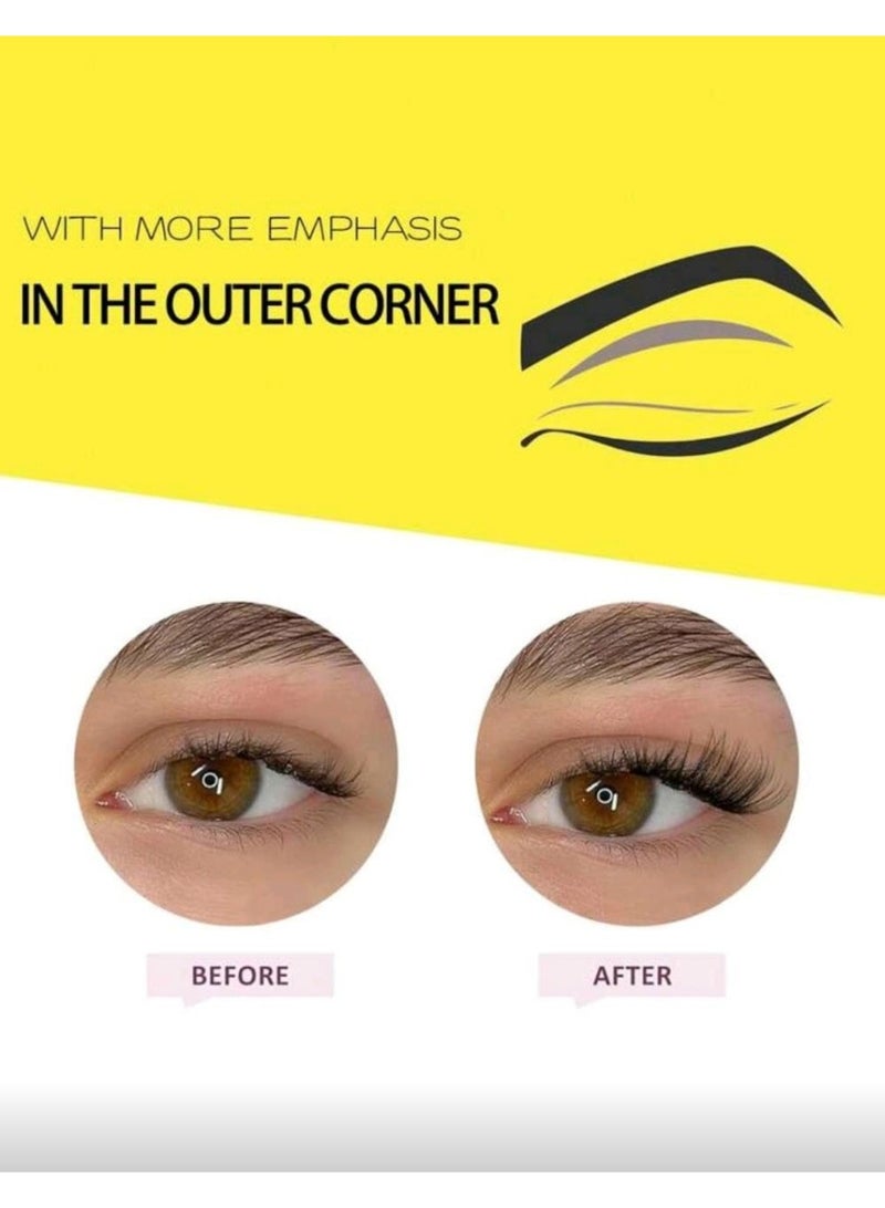 SHEIN 5Pairs lashes Of Natural Half Eye False Eyelashes - Image 5