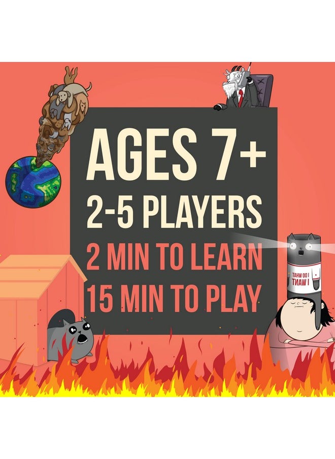 Exploding Kittens LLC Barking Kittens Expansion Set Easy Familyfriendly Party Games Card Games For Adults Teens & Kids 20 Card Addon  - Image 2