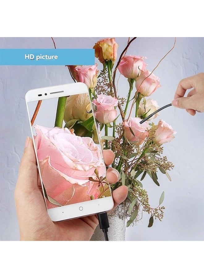5.5MM TYPE-C Android Endoscope HD Camera IP67 Waterproof 6 LED Adjustable Borescope Mini Camera for Sewer Pipeline Inspection - Image 3