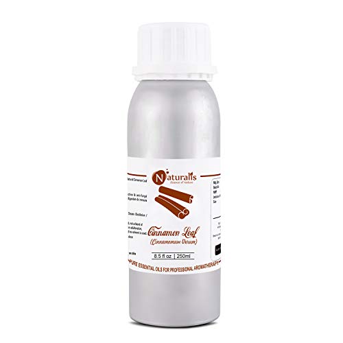 Naturalis Essence of Nature Cinnamon Leaf Essential Oil Pure, Natural & Undiluted for Skin, Hair, Face, Elevates Mood - 250ml - Image 1