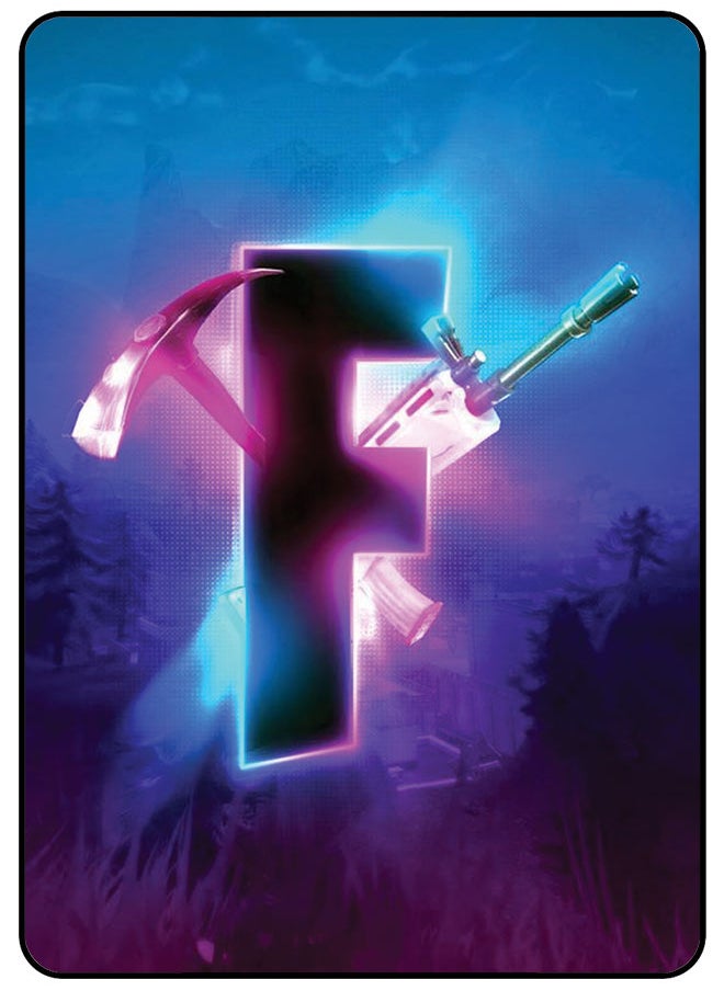 EYE CATCH - Protective Case Cover For Apple iPad Pro 12.9 Inch (2022) Fortnite Logo - Image 1