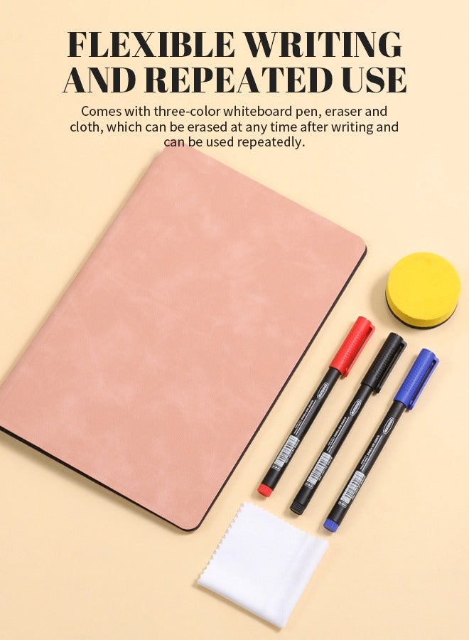 High-quality Dry Erase Board with Flexible Writing Erasable s, Lightweight Portable Dry Erase Pad with Pen, Whiteboard Eraser and Cleaning Cloth, Ideal for Travel, Lectures, and Quick Notes - Image 4