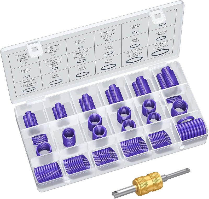 AUTOUTLET 270PCS O-Ring Kit with Valve Core Tool - Image 1