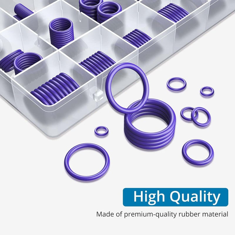 AUTOUTLET 270PCS O-Ring Kit with Valve Core Tool - Image 3