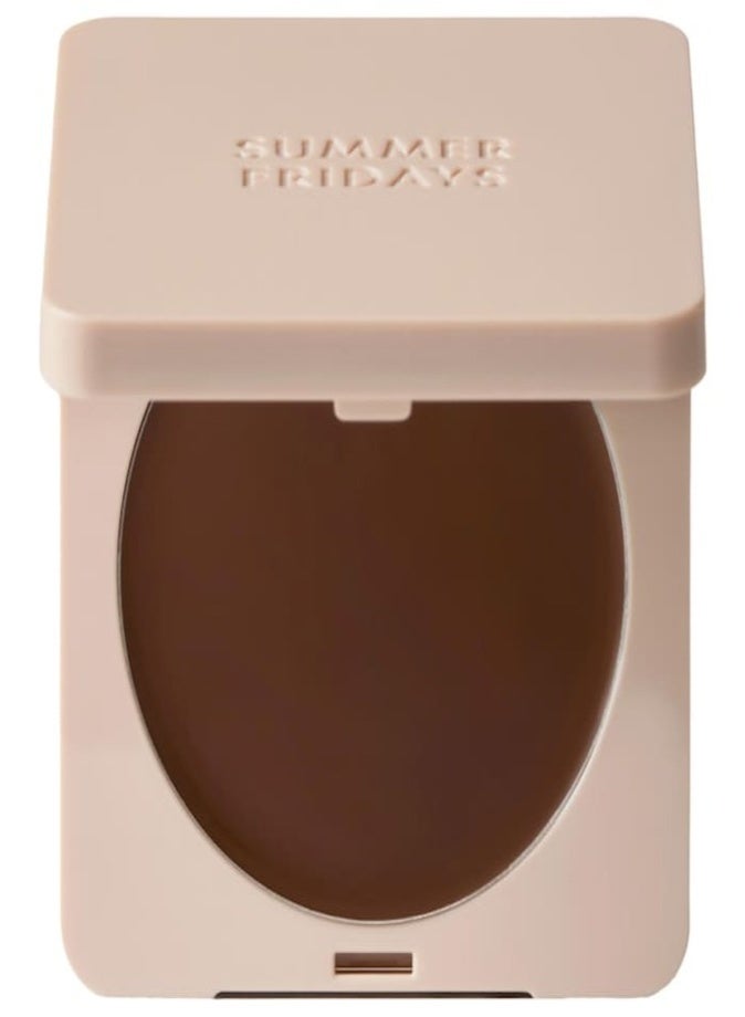 Summer Fridays Bronzer Butter Balm Sculpting Cream Bronzer with Ceramides 5g Haze | Hydrating Cream Bronzer for Natural Sun-Kissed Glow - Image 1