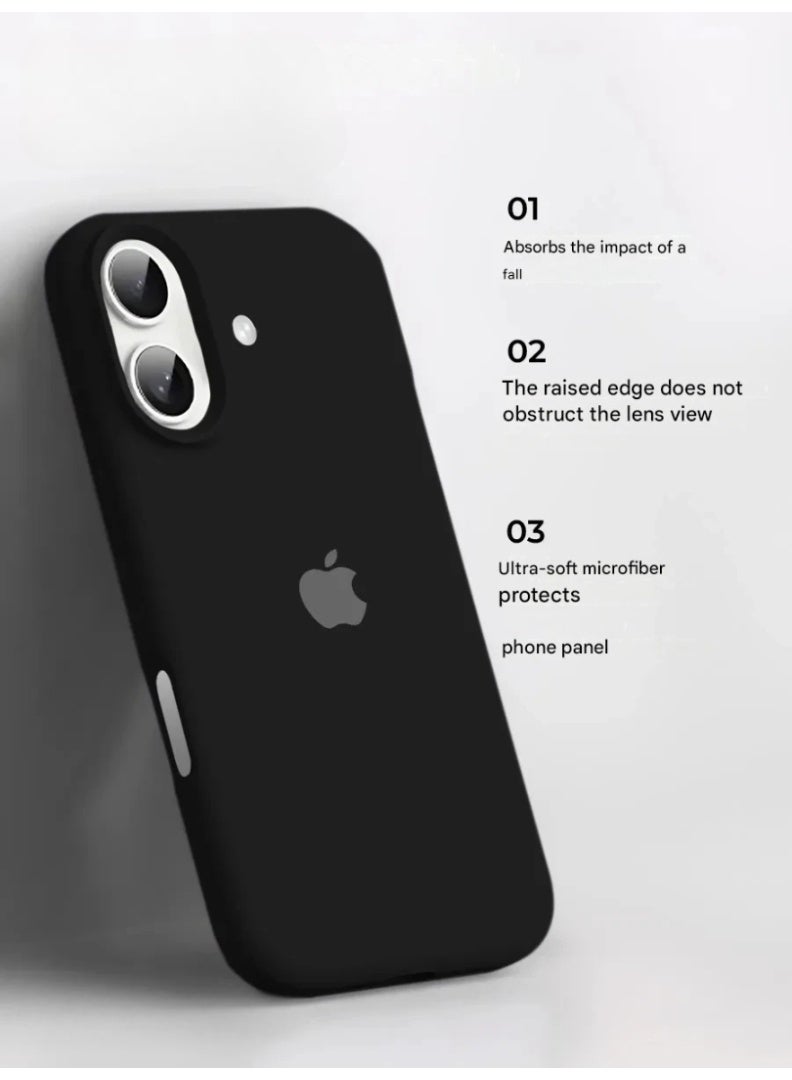 iPhone 17 Case Liquid Silicone Full-Body Protection Cover For iPhone 17 Smooth Finish Stylish Case with Microfiber Lining Cover For iPhone 17 6.3-inch - Image 5