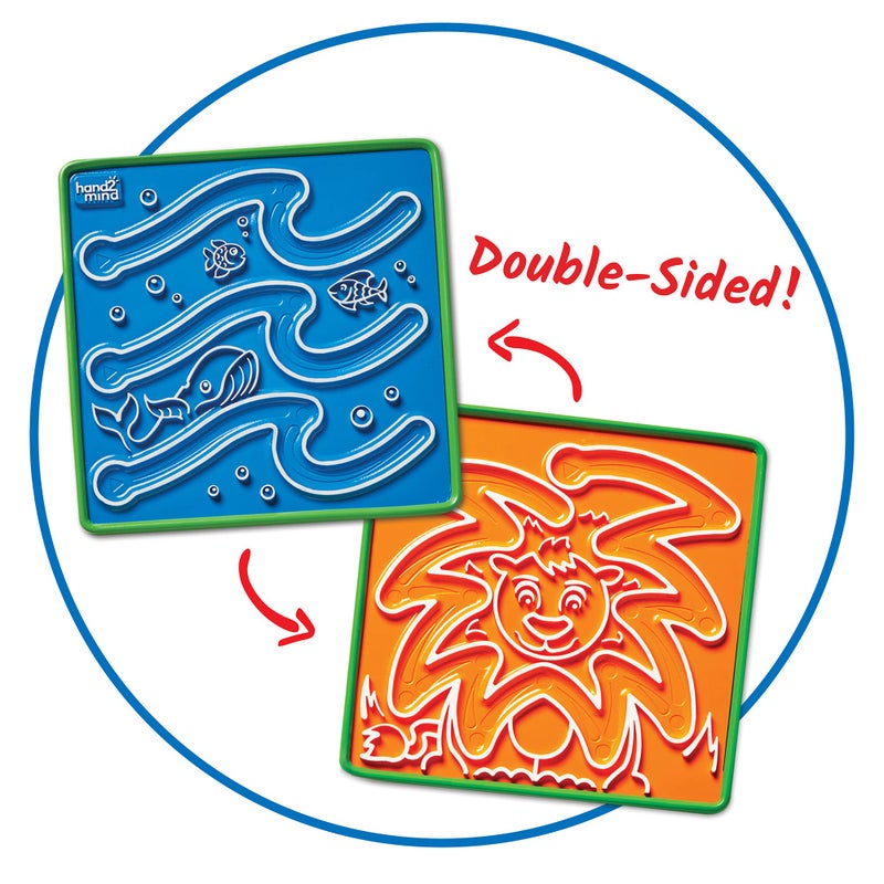 hand2mind Mindful Maze Boards, Tactile Sensory Toys for Toddlers, Anxiety Relief Items, Calm Down Corner Supplies, Emotional Regulation Tools for Kids, Play Therapy Toys, Mindfulness Gifts - Image 5