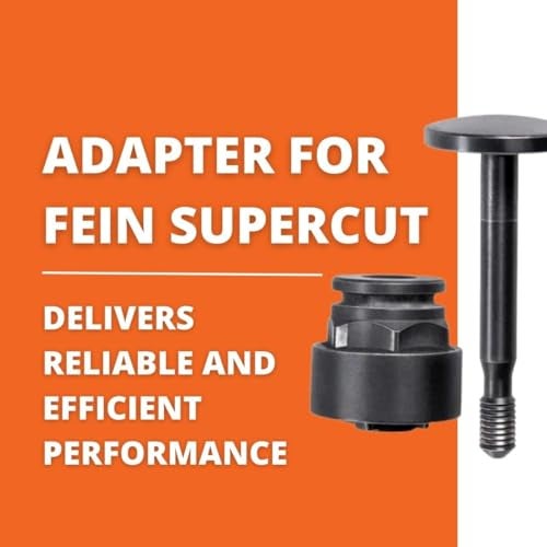 Fein QuickIn Adapter for SuperCut Tools - Seamless, Fast Accessory Changes, Compatible with 8-Star Mounted Accessories for Versatile Rasping, Sanding and Polishing - 63733005010 - Image 2