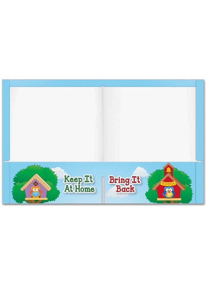 Really Good Stuff Early Learning Owl Homework Folders 12 Folders  - Image 2