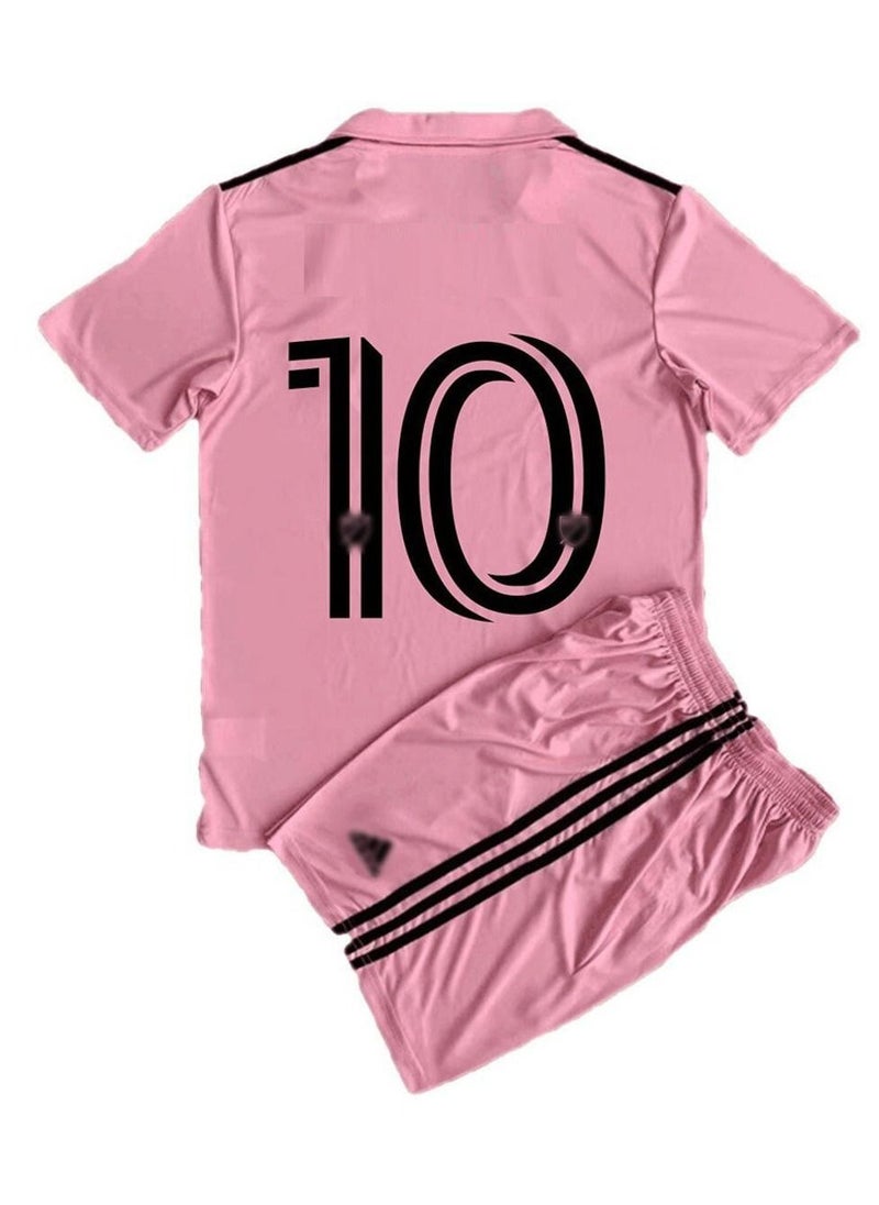 Miami - 2324 Miami NO.10 Shorts and Jersey Football Kit, Miami Away International Football Jersey, Jersey, Kid Jersey - Image 1