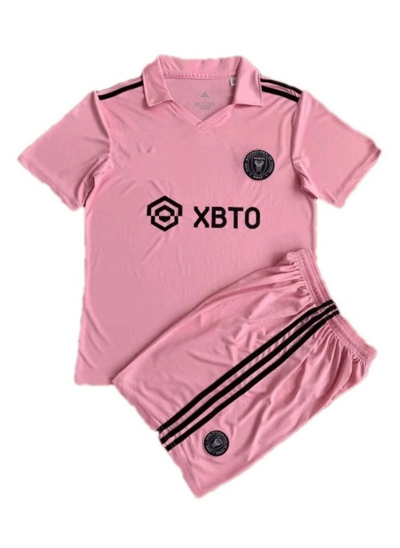 Miami - 2324 Miami NO.10 Shorts and Jersey Football Kit, Miami Away International Football Jersey, Jersey, Kid Jersey - Image 1