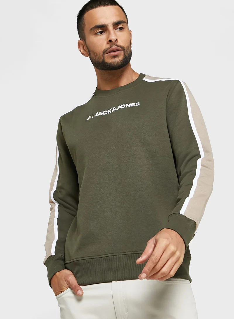 JACK & JONES Logo Sweatshirt