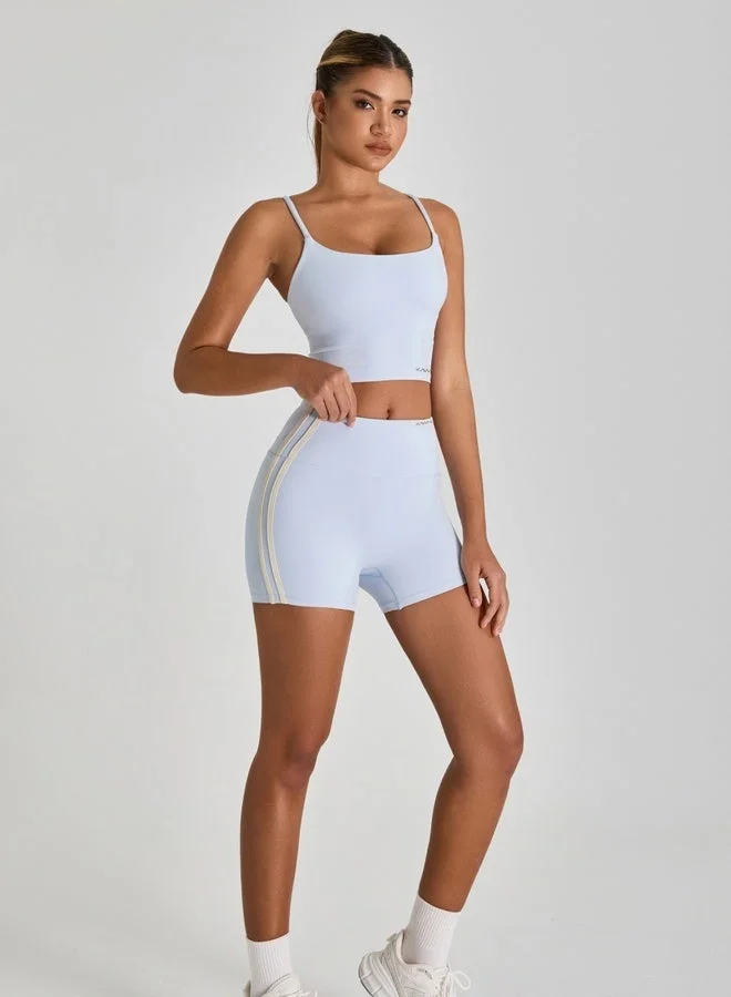 Kawn.yoga Mercury White Womens X Back Sports Bra for Women | Best Price UAE