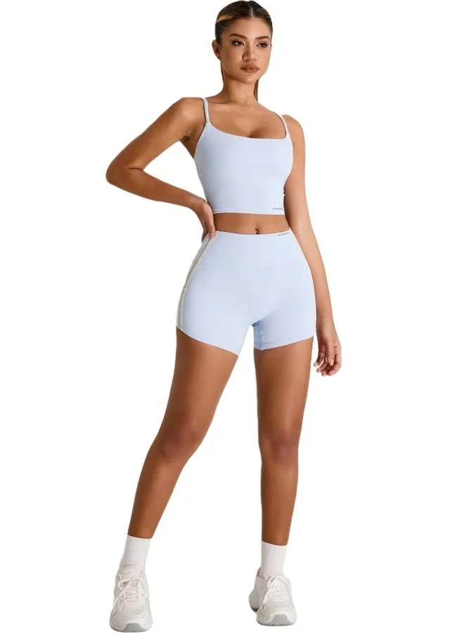 Kawn.yoga Mercury White Womens X Back Sports Bra for Women | Best Price UAE