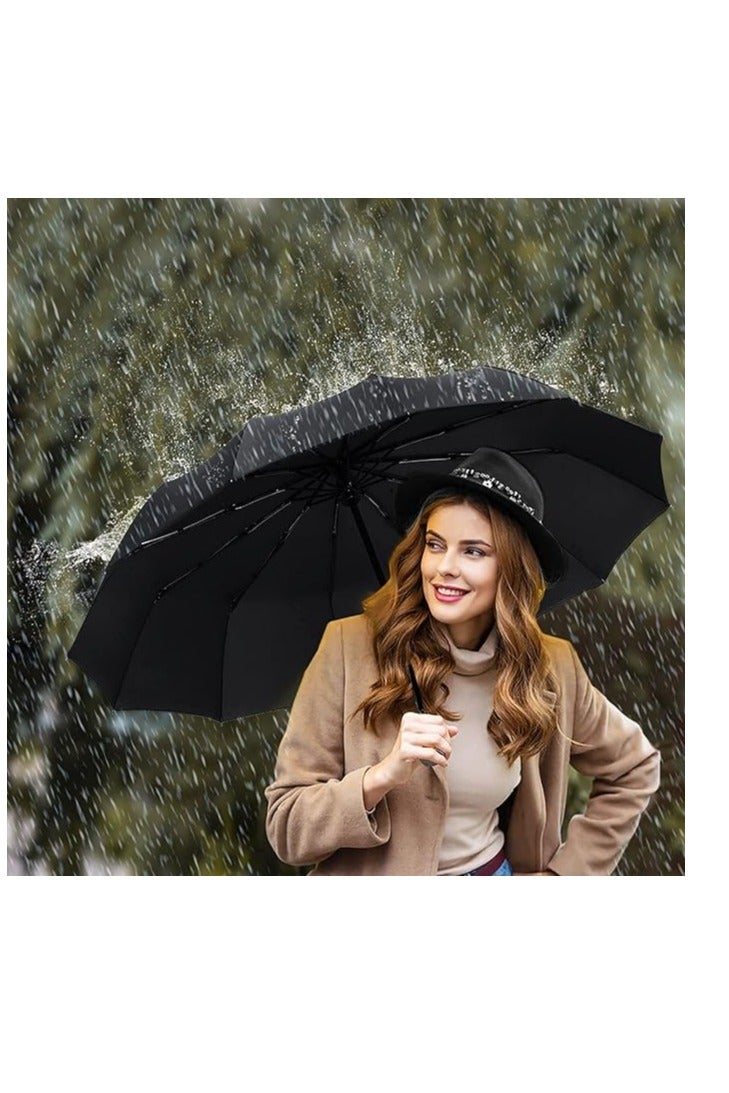 Mini Personal Umbrella with Stylish Cover - Model 245-84 - Image 2