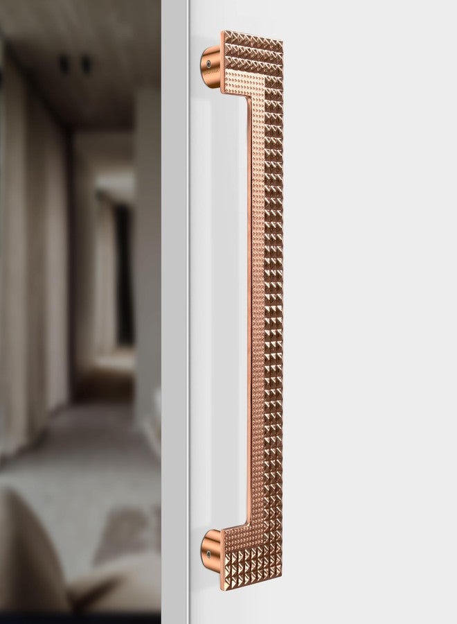 Plantex 13 Inch Main Door Handle/Heavy Duty Door Handle for Home Decor/Pull Push Handle - Pack of 1 (296-Rose Gold) - Image 1