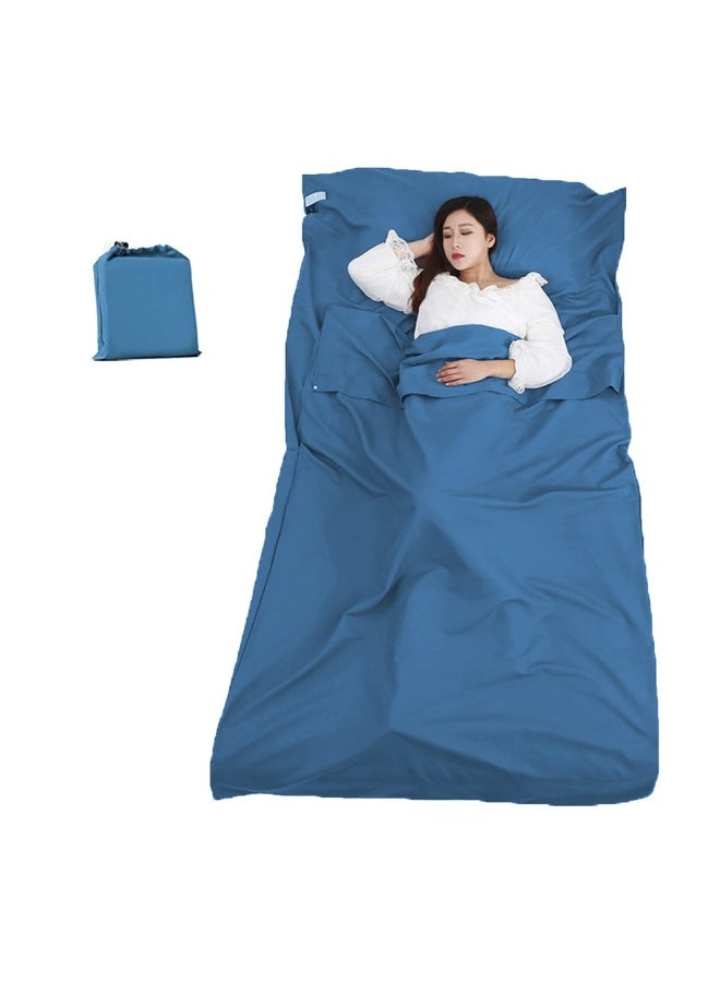 Sleeping Bag Liner, Portable Camping Travel Home Bed Sheet Comfortable Lightweight Breathable Hotel Compact Sacks - Image 1