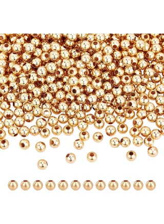 1000 قطعة 4 مم خرز نحاسي دائري مطلي بالذهب لصنع المجوهرات بنفسك - pzsku/ZFDB962353C26B8DF4AF4Z/45/1754679711/8f0f151a-7c93-4e98-8057-572be434f2f0