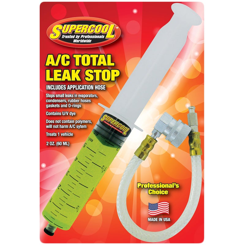 TSI Supercool 27200 Total Leak Stop Syringe 2 oz Includes Quick Connect Installation Hose