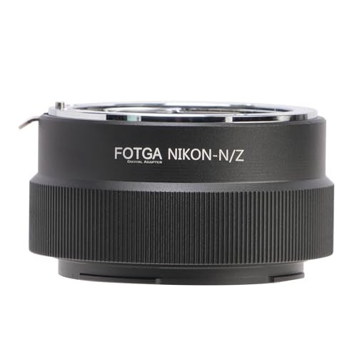 FOTGA FTZ Lens Mount Adapter Ring for Nikon F Lens to Z-Mount Mirrorless Camera, Compatible with Nikon Z50 Z30 Z9 Z8 Z7II Z6II Z7 Z6 Z5 Zf Zfc Full Frame Mirrorless Camera - Image 1