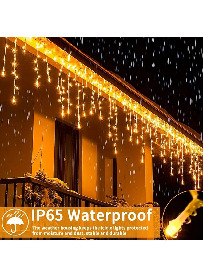 Solar String Lights 23FT 162LED Multicolor 8 Modes IP65 Waterproof Outdoor Indoor - Image 4
